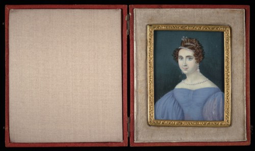 Dama rubia de la familia Canals, ca. 1835-1840. [Fair woman of the Canals family].