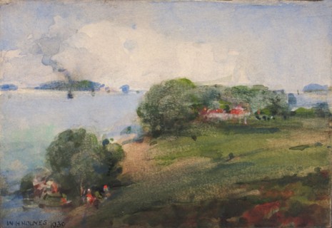 View on the Potomac, 1930.