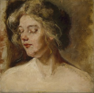 Blonde Studio Model, late 19th-early 20th century.