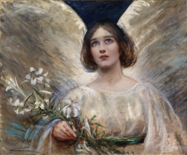 Easter Lilies, late 19th-early 20th century.
