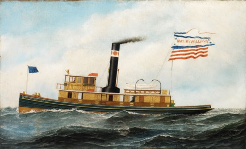 The Ocean-Going Tug "May McWilliams", ca. 1895.