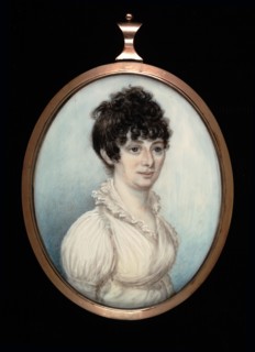 Mrs. Baker, ca. 1800-1814. Attributed to Charles Hénard.