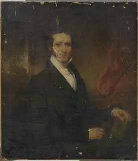 Eleazer Parmly, c. 1835. Attributed to Henry Inman.