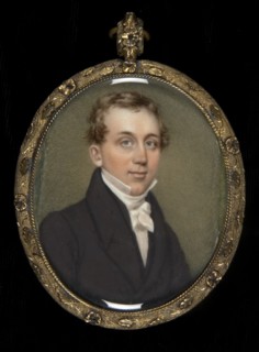 Portrait of a Gentleman, ca. 1830. Attributed to Nathaniel Rogers.