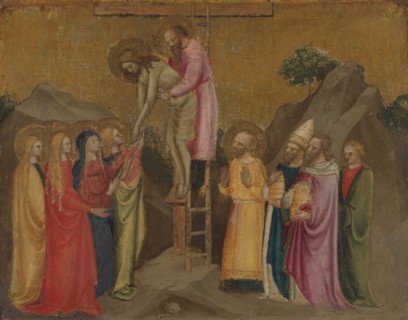 Descent from the Cross, 14th century. Attributed to Stefano Di Vanni.