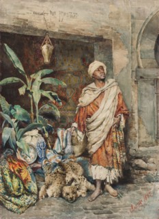 Figure of a Moor, 1882.