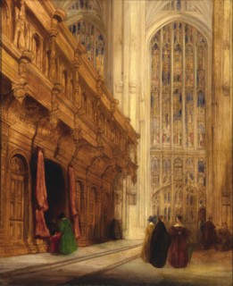 King's College Chapel--Cambridge, 1837.