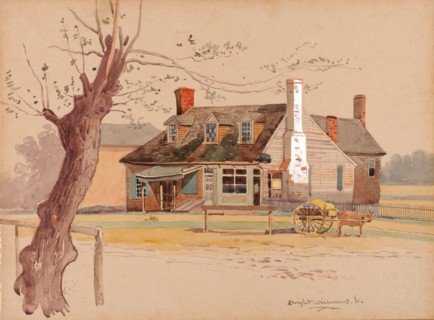Williamsburg Post Office, ca. 1890.