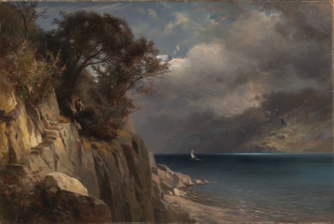 Lake Scene, 1875.