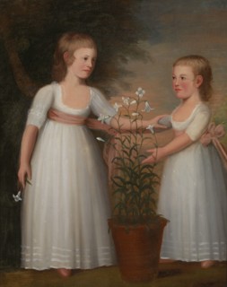 The Davis Children (Eliza Cheever Davis and John Derby Davis), 1795.