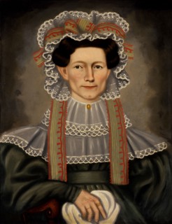 Lady of Squire Williams House, ca. 1829.