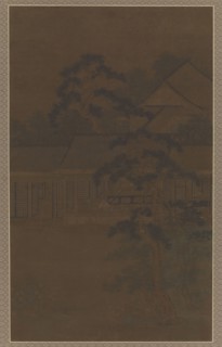 Wind in the Courtyard Pines, 16th century. Formerly attributed to Zhao Boju.