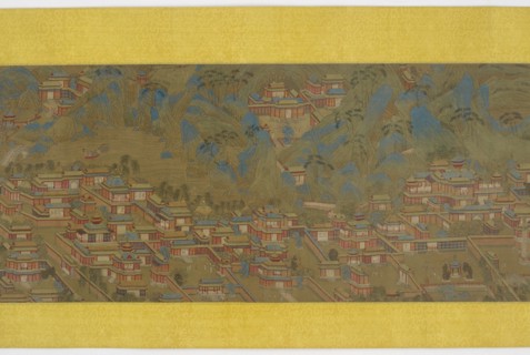 Imperial palaces, 17th century. Formerly attributed to Zhao Boju.