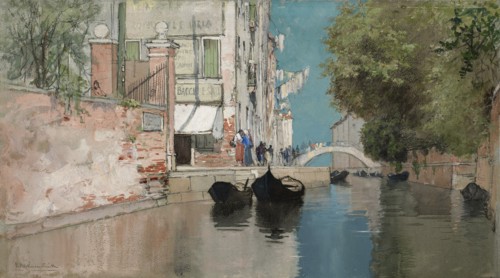 On the Way to the Public Garden, ca. 1895.