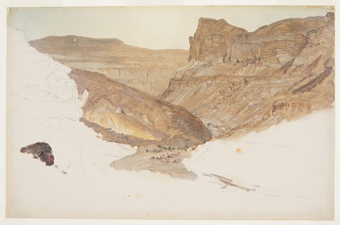 Mountain Stream, Yemen Valley, Palestine, 1868.