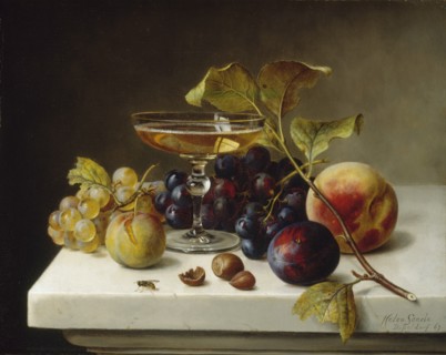 Still Life with Fruit and Champagne, 1869.
