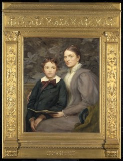 Mrs. William T. Evans and Her Son, 1895.