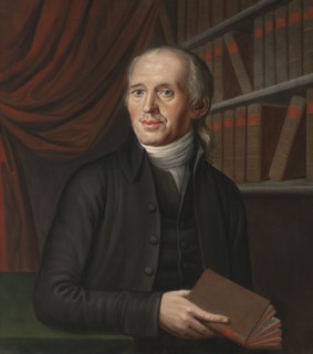 Reverend Justus Henry Christian Helmuth, c. 1795.