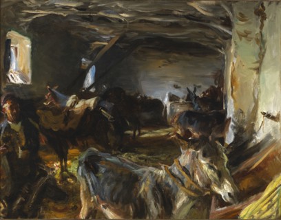 Stable at Cuenca, 1903.