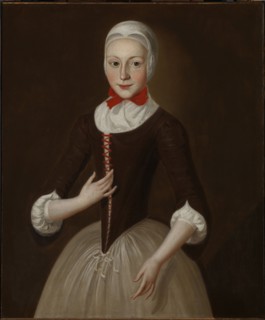 Young Moravian Girl, ca. 1755-1760.