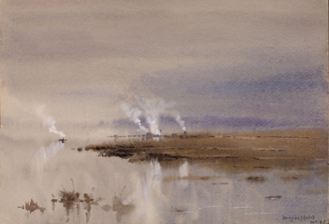 Sketch on the Potomac, 1883.