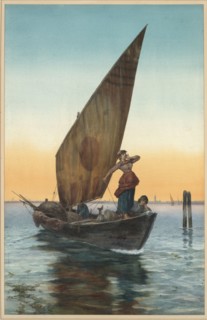 The Grand Canal, Venice, late 19th-early 20th century.
