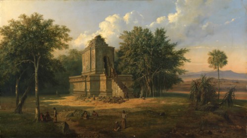 Javanese Temple in Ruins, 1860.