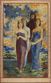 Allegorical Figures, late 19th-early 20th century.