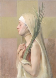 Une Martyre (Saint Thechla), 1891.