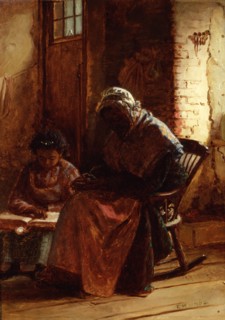Sunday Morning, ca. 1877.