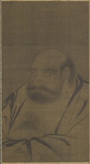Portrait of Bodhidharma, 14th century. Creator: Unknown.