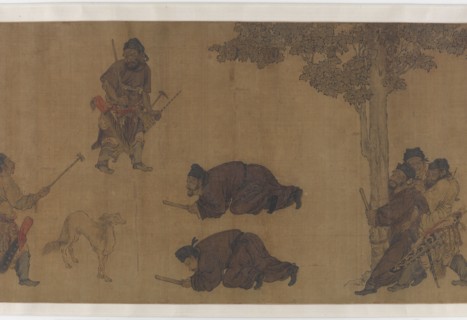 Admonishing in Chains, 15th century. Creator: Unknown.