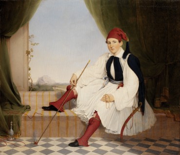 Portrait of John B. Carmac, in Greek Evzone Costume, 1853.