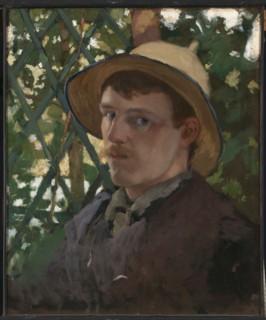 Self-Portrait at Montigny, 1876.