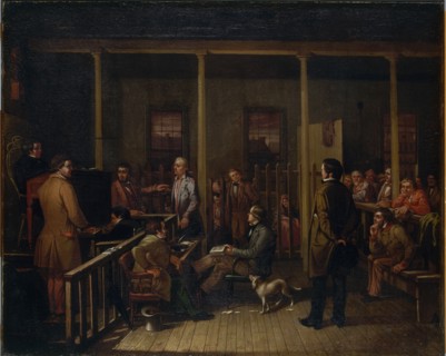 Missouri Courtroom, 1852.