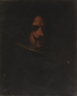 Head of a Man, ca. 1872-1879. Copy after Diego Velázquez.