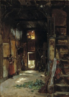 Interior of a Westphalian Cottage, 1852.