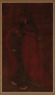 Portrait of a Han emperor, 1279-1368.