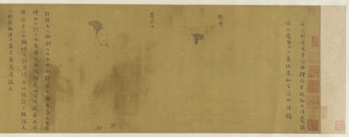 Ten figures of men and women of rank, 1368-1644.