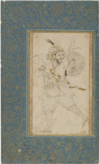 A Tatar soldier, 16th century.
