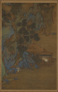 Enjoying the Breeze in a Waterside Pavilion, 16th-17th century.