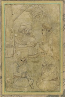 A Hindu and three Mahometans, 17th century.