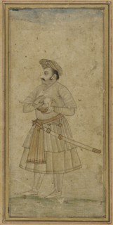 Portrait of an officer, 17th century.