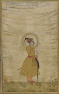 Portrait of an emperor, 18th century.