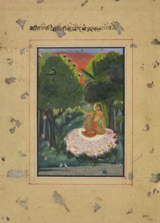 Kamod Ragini, folio from a Ragamala, ca. 1770-1775.