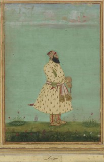 Portrait of Safdar Jang, early 18th century.