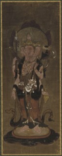 One of the twelve deva: Bonten (Brahma), late 15th-early 16th century.