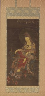 Water-Moon Avalokiteshvara (Suwol Gwaneum bosal), mid-14th century.