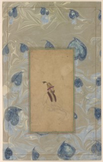 Portrait of Nadir Shah, mid-18th century.