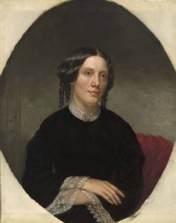 Harriet Beecher Stowe, 1853.